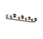Φωτιστικό Τοίχου Trio Lighting 4xE27   Χρώμιο Μεταλλικό  IP44  – 283600406