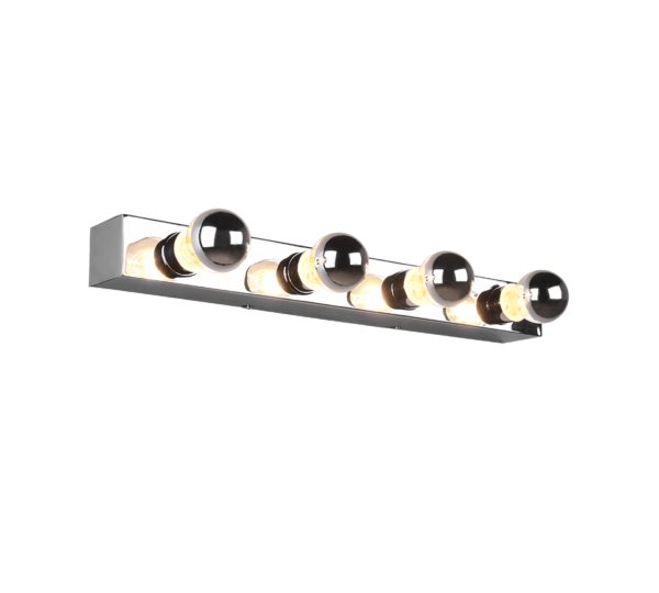 Φωτιστικό Τοίχου Trio Lighting 4xE27   Χρώμιο Μεταλλικό  IP44  – 283600406