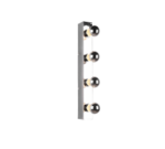 Φωτιστικό Τοίχου Trio Lighting 4xE27   Χρώμιο Μεταλλικό  IP44  – 283600406