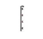 Φωτιστικό Τοίχου Trio Lighting 4xE27   Χρώμιο Μεταλλικό  IP44  – 283600406