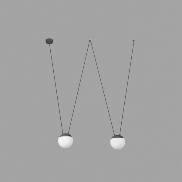 ΚΡΕΜΑΣΤΟ ΦΩΤΙΣΤΙΚΟ MINE SPACE ΓΚΡΙ 2L                     FARO – 28376-2L