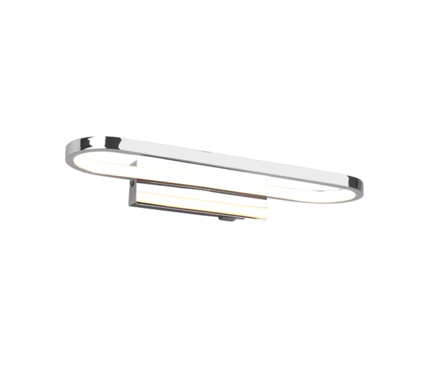 Φωτιστικό Τοίχου Trio Lighting  LED 17W Χρώμιο Μεταλλικό 1700lm IP44 3000K – 283770106