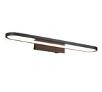 Φωτιστικό Τοίχου Trio Lighting  LED 22W Μαύρο Ματ Μεταλλικό 2700lm IP44 3000K – 283779132