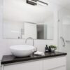 Φωτιστικό Τοίχου Trio Lighting  LED 22W Μαύρο Ματ Μεταλλικό 2700lm IP44 3000K – 283779132