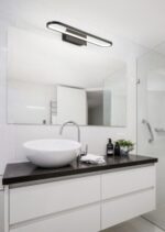 Φωτιστικό Τοίχου Trio Lighting  LED 22W Μαύρο Ματ Μεταλλικό 2700lm IP44 3000K – 283779132