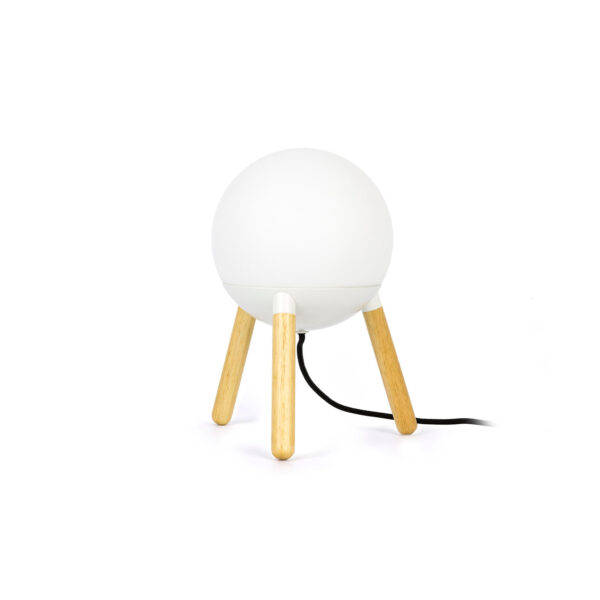 Faro Barcelona MINE GLASS Επιτραπέζιο Φωτιστικό Λευκού Χρώματος – 28378