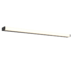 Φωτιστικό Τοίχου Trio Lighting  LED 20W Μαύρο Ματ Μεταλλικό 2300lm IP44 3000K – 283811232