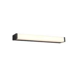 Φωτιστικό Τοίχου Trio Lighting LED 6W Μαύρο Ματ Μεταλλικό 700lm IP44 3000K – 283814232