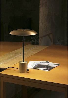 ΕΠΙΤΡΑΠΕΖΙΟ ΦΩΤΙΣΤΙΚΟ HOSHI LED 12W 3000K ΧΡΥΣΟ-ΜΑΥΡΟ FARO – 28387