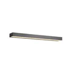 Φωτιστικό Τοίχου Trio Lighting  LED 8W Μαύρο Ματ Αλουμίνιο 800lm IP44 3000K – 283916032
