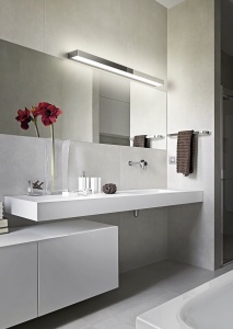 Φωτιστικό Τοίχου Trio Lighting  LED 13W Χρώμιο Αλουμίνιο 1400lm IP44 3000K – 283919006