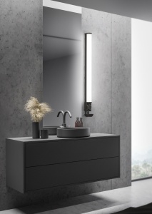 Φωτιστικό Τοίχου Trio Lighting  LED 21W Μαύρο Ματ Πλαστικό 2200lm IP44 4000K – 284071232