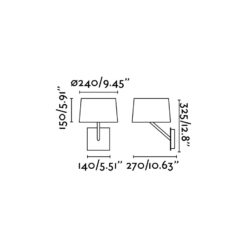 ΦΩΤΙΣΤΙΚΟ ΤΟΙΧΟΥ HANDY ΛΕΥΚΟ                   FARO – 28413