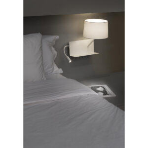 ΦΩΤΙΣΤΙΚΟ ΤΟΙΧΟΥ HANDY ΛΕΥΚΟ ΜΕ ΔΕΞΙ ΑΝΑΓΝΩΣΤΗ   FARO – 28414