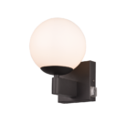 Επιτοίχιο Φωτιστικό Trio Lighting 1xE14 IP44 Μαύρου Χρώματος – 284270132
