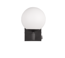 Επιτοίχιο Φωτιστικό Trio Lighting 1xE14 IP44 Μαύρου Χρώματος – 284270132