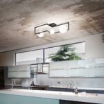 IDEAL LUX Φωτιστικό Οροφής ANGOLO 3xG9 Μαύρου Χρώματος – 284286