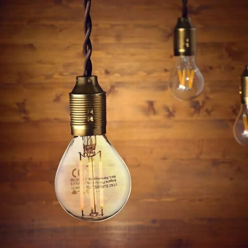 LED Λάμπα E14 P45 6W Filament V-TAC 300° 600lm Θερμό 3000K – 2845