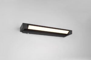 Φωτιστικό Μπάνιου Καθέφτη Περιστρεφόμενο Fabrizio LED 9W 1000lm CCT Dimmable Μαύρο IP44 Trio Lighting – 284770132