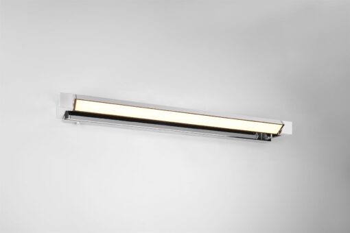 Φωτιστικό Μπάνιου Καθέφτη Περιστρεφόμενο Fabrizio LED 15.5W 1700lm CCT Dimmable Νικελ IP44 Trio Lighting – 284779106