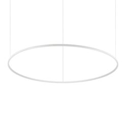 IDEAL LUX Κρεμαστό Φωτιστικό ORACLE SLIM SP LED 89W 4000K Λευκού Χρώματος – 285078