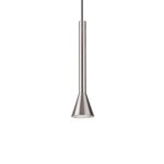 IDEAL LUX Κρεμαστό Φωτιστικό DIESIS LED 7W 3000K Νίκελ Χρώματος – 285122