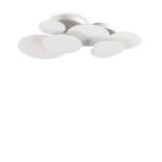 IDEAL LUX Φωτιστικό Οροφής CLOUD LED 46W 3000K Λευκού Χρώματος – 285207