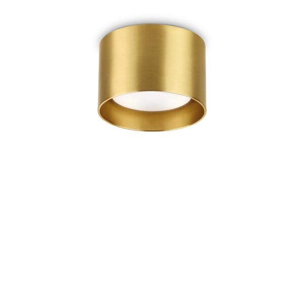 IDEAL LUX Φωτιστικό Οροφής SPIKE 1xGX53 Χρυσού Χρώματος – 285238