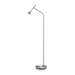 IDEAL LUX Φωτιστικό Δαπέδου DIESIS LED 4.5W 3000K Νίκελ Χρώματος – 285337