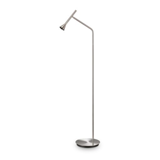 IDEAL LUX Φωτιστικό Δαπέδου DIESIS LED 4.5W 3000K Νίκελ Χρώματος – 285337
