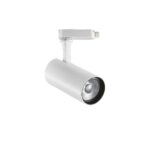 IDEAL LUX Φωτιστικό Σποτ Τριφασικής Ράγας 4 Καλωδίων FOX LED 8W 4000K Λευκού Χρώματος – 271453