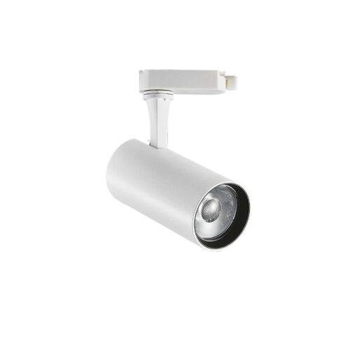 IDEAL LUX Φωτιστικό Σποτ Τριφασικής Ράγας 4 Καλωδίων FOX LED 8W 4000K Λευκού Χρώματος – 271453