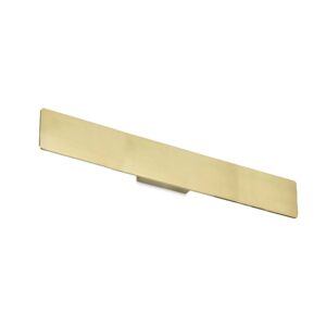 Ideal Lux Απλίκα Τοίχου Led Αλουμινίου σε Απόχρωση Ορείχαλκου 75cm 3000K Zig Zag Ap – 287072