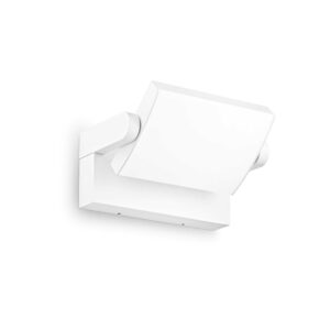 IDEAL LUX Επιτοίχιο Φωτιστικό Βεράντας SWIPE LED 20.5W 3000K IP54 Λευκού Χρώματος – 287690