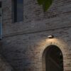 IDEAL LUX Επιτοίχιος Προβολέας SWIPE AP LED 20.5W 3000K IP54 Γκρι Χρώματος – 326863