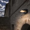 IDEAL LUX Επιτοίχιος Προβολέας SWIPE AP LED 20.5W 3000K IP54 Γκρι Χρώματος – 326863