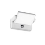 IDEAL LUX Προβολέας Τοίχου Βεράντας SWIPE LED 21W 3000K IP54 Αισθητήρα Κίνησης Λευκού Χρώματος  – 287720