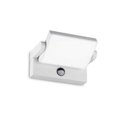 IDEAL LUX Προβολέας Τοίχου Βεράντας SWIPE LED 21W 3000K IP54 Αισθητήρα Κίνησης Λευκού Χρώματος  – 287720
