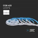 LED Ταινία 13W 24V V-TAC COB  Πολύχρωμη RGB 5 Μέτρα – 2880