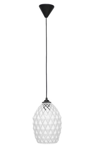 GL-5080/20K BL-WHITE ΚΡΕΜΑΣΤΟ ΓΥΑΛΙ ΑΝΑΝΑΣ Heronia – 02-0385