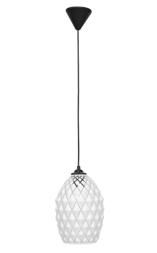 GL-5080/20K BL-WHITE ΚΡΕΜΑΣΤΟ ΓΥΑΛΙ ΑΝΑΝΑΣ Heronia – 02-0385