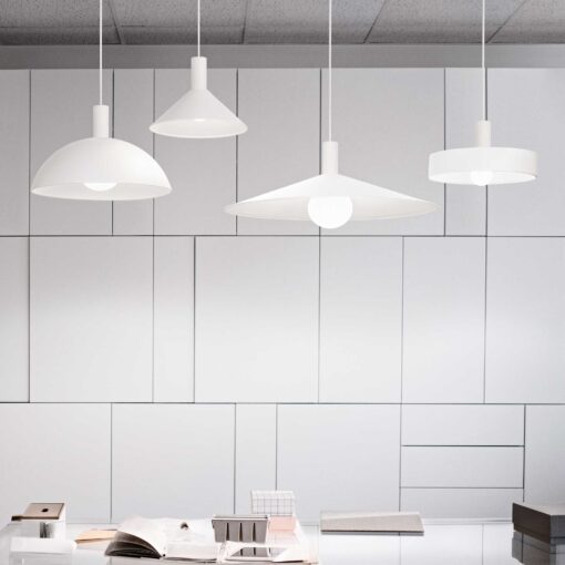 IDEAL LUX Κρεμαστό Φωτιστικό MIX UP 1xE27 Λευκού Χρώματος – 288406