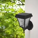 LED Ηλιακό Φαναράκι Τοίχου 2W V-TAC IP44 Μαύρο Σώμα CCT – 2889
