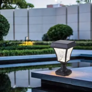 LED Ηλιακό Φαναράκι Δαπέδου 2W V-TAC IP65 Μαύρο Σώμα CCT – 2890