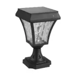 LED Ηλιακό Φαναράκι Δαπέδου 2W V-TAC IP65 Μαύρο Σώμα CCT – 2890
