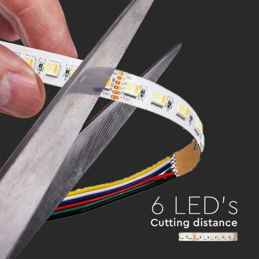 Tαινία LED SMD5050 DC:24V 24W/m IP20 RGB+CCT V-TAC – 2895