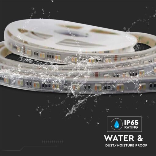 Tαινία LED SMD5050 DC:24V 24W/m IP65 RGB+CCT V-TAC – 2896