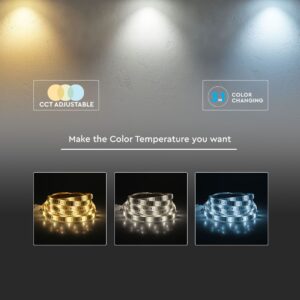 Tαινία LED SMD2835 DC:24V 14W/m IP65 CCT V-TAC – 2898