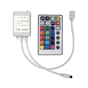 Infrared controller με χειριστήριο 28 κουμπιών RGB+CCT 5 καναλιών V-TAC – 2899