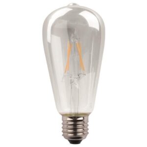 ΛΑΜΠΑ LED ST64 CROSSED FILAMENT 11W E27 4000K 220-240V DIMMABLE CLEAR EUROLAMP 147-78481